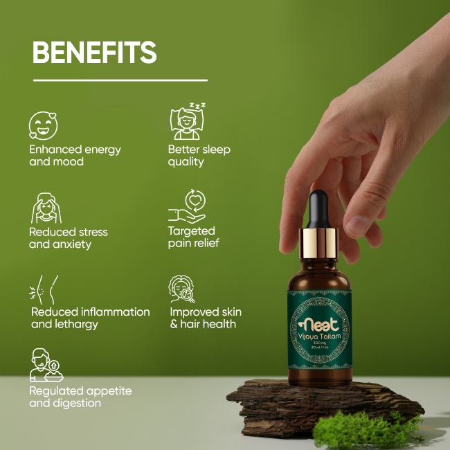Vijaya Tailam 300 mg: The Perfect Prelude to Your Vijaya Journey!