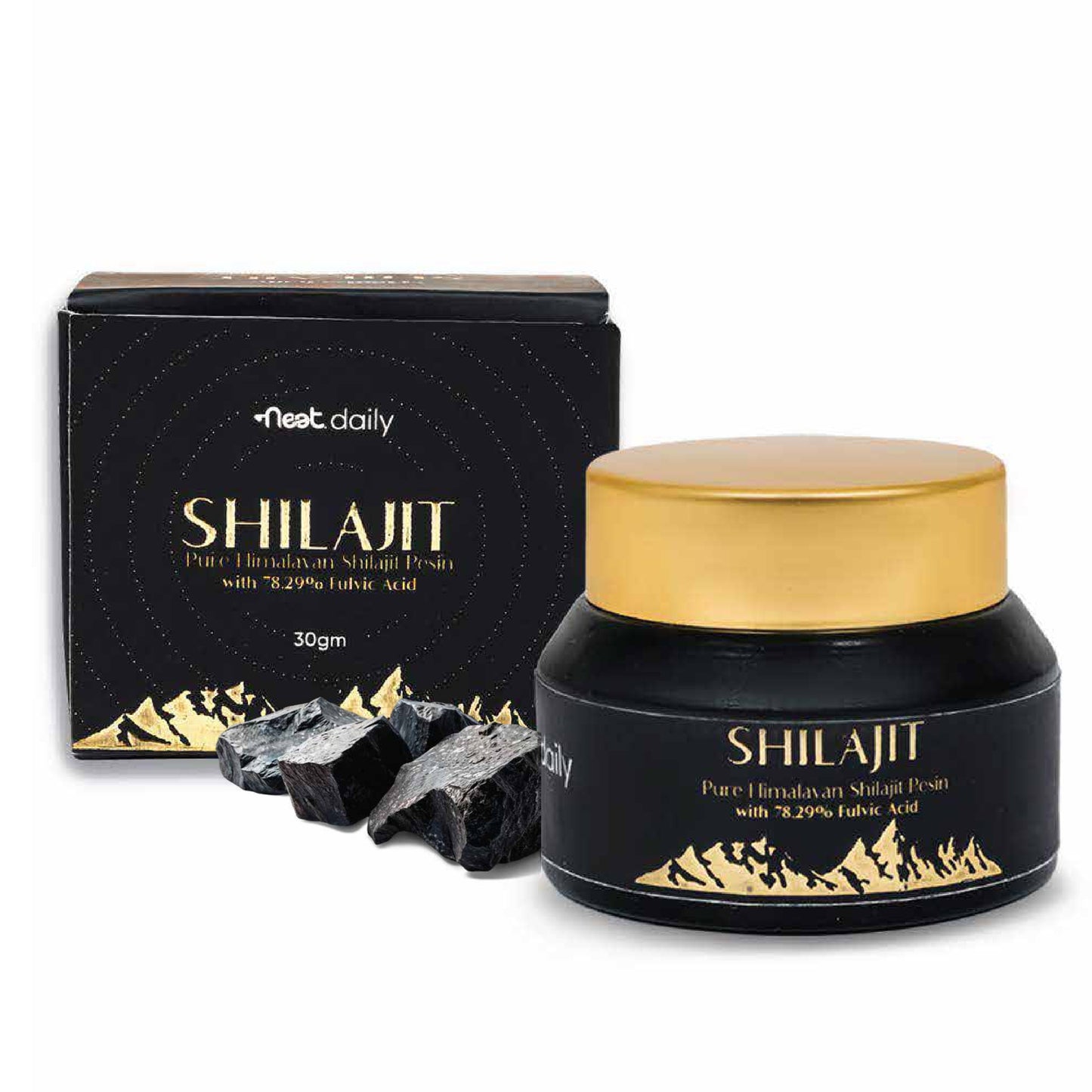 Neet Daily Shilajit – Pure Himalayan Shilajit Resin